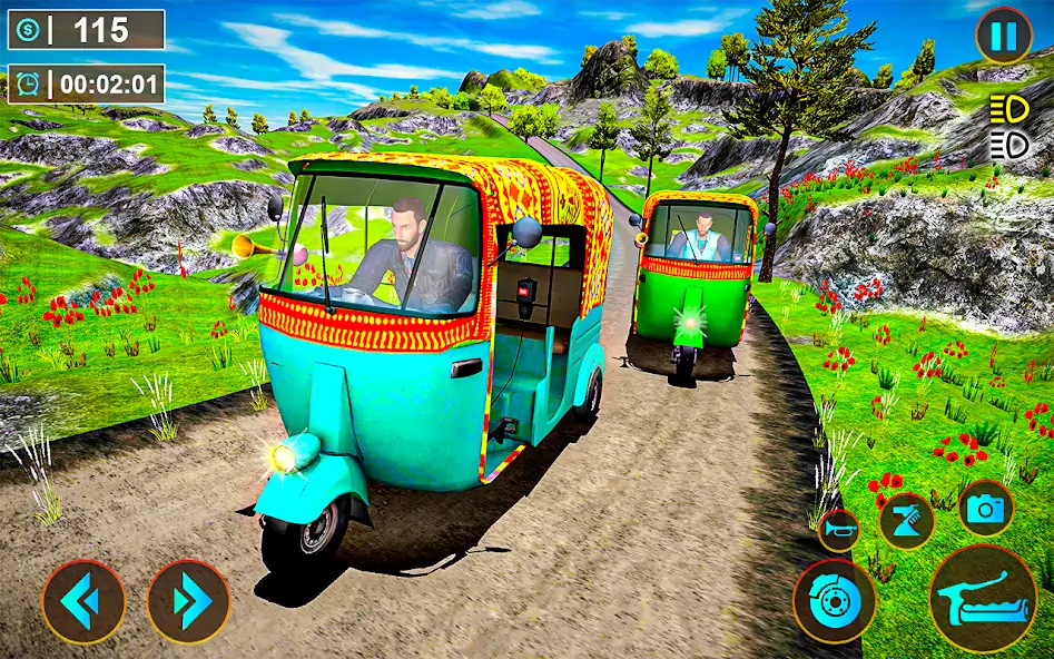 Скачать Tuk Tuk Offroad Auto Rickshaw [Взлом Бесконечные монеты] APK на Андроид