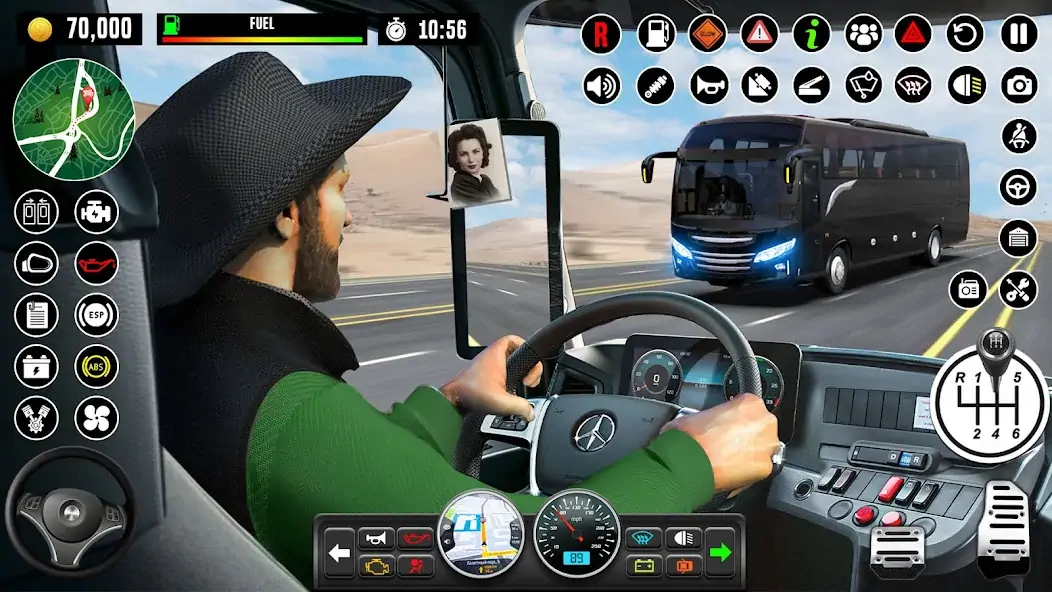 Скачать Автобус Вождение Школа Игры 3D [Взлом Много монет] APK на Андроид