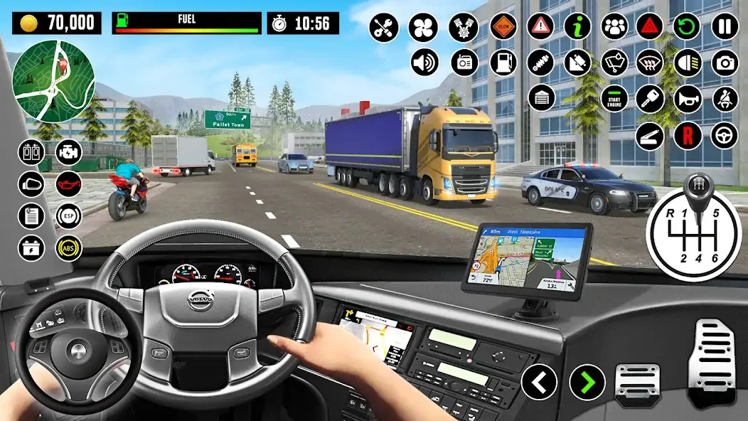 Скачать Автобус Вождение Школа Игры 3D [Взлом Много монет] APK на Андроид