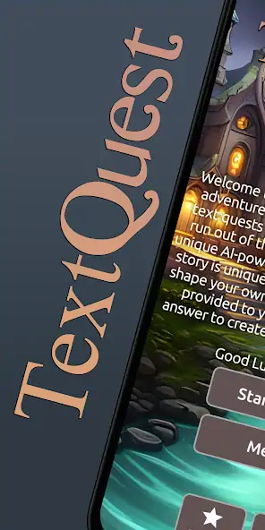 Скачать TextQuest - AI Chat RPG Game [Взлом Бесконечные деньги] APK на Андроид