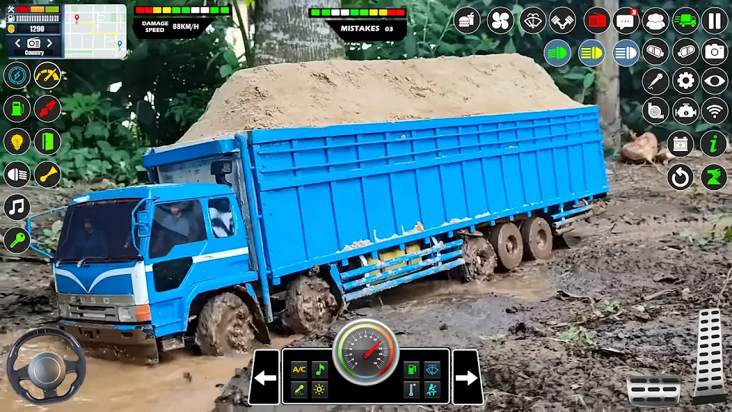 Скачать Симулятор бегуна по грязи 3D [Взлом Много монет] APK на Андроид