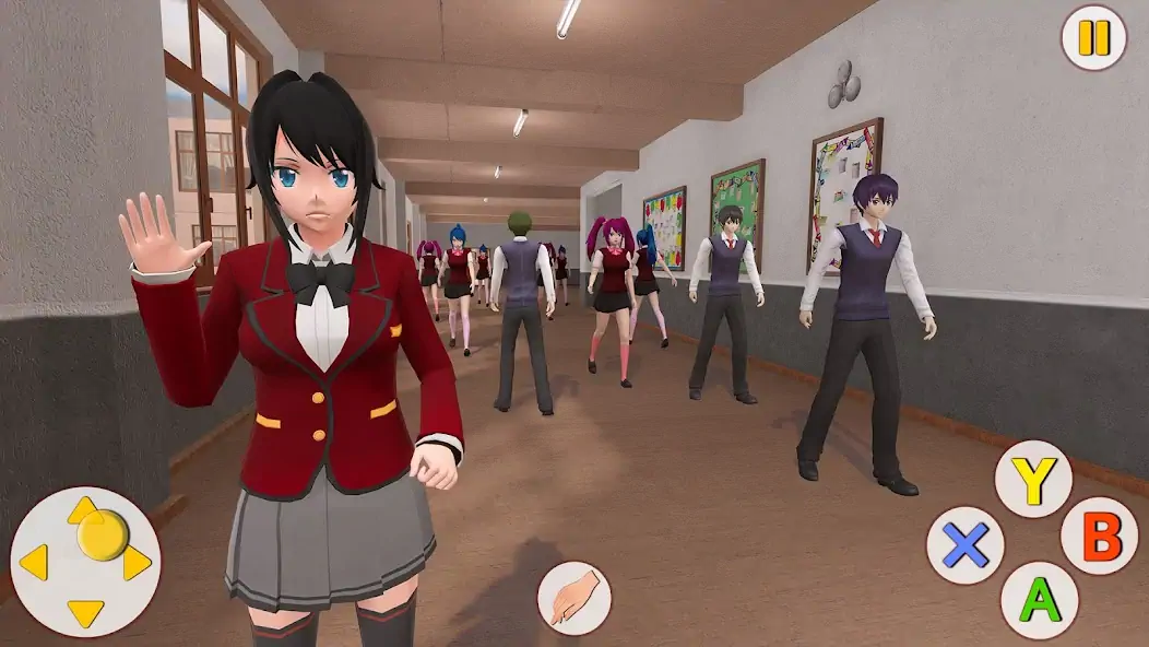 Скачать Real Girls School Simulator [Взлом Много денег] APK на Андроид