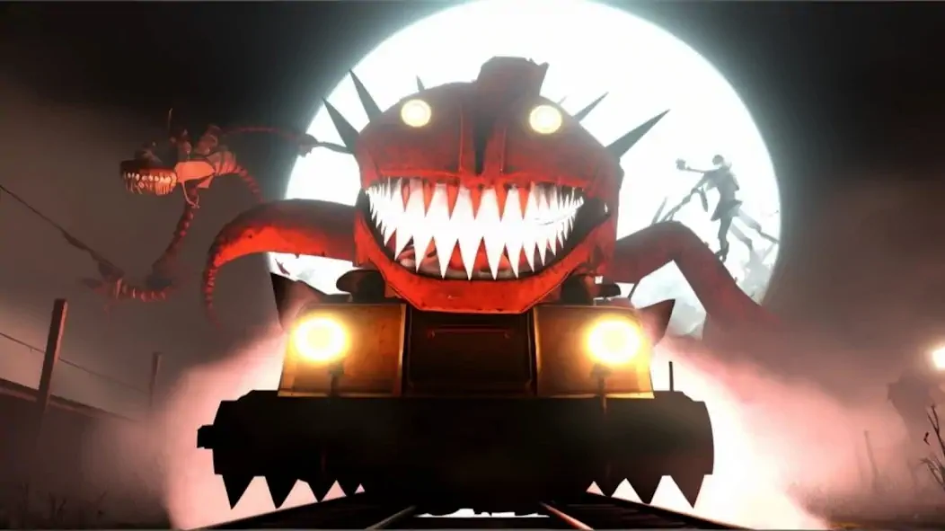 Скачать Scary Spider Horror Train Game [Взлом Много монет] APK на Андроид