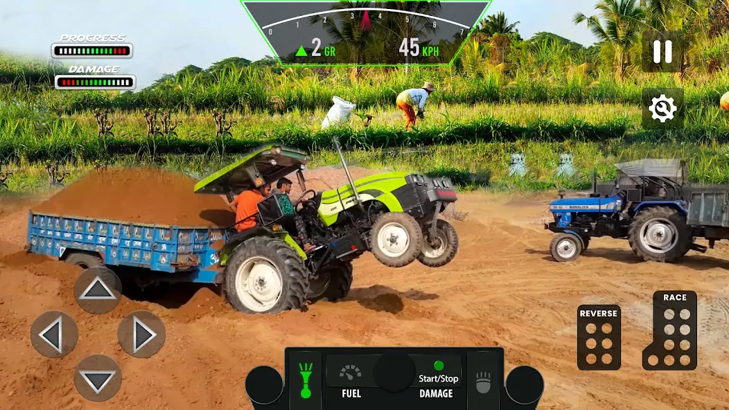 Скачать Farming Games: Tractor Farmer [Взлом Много денег] APK на Андроид