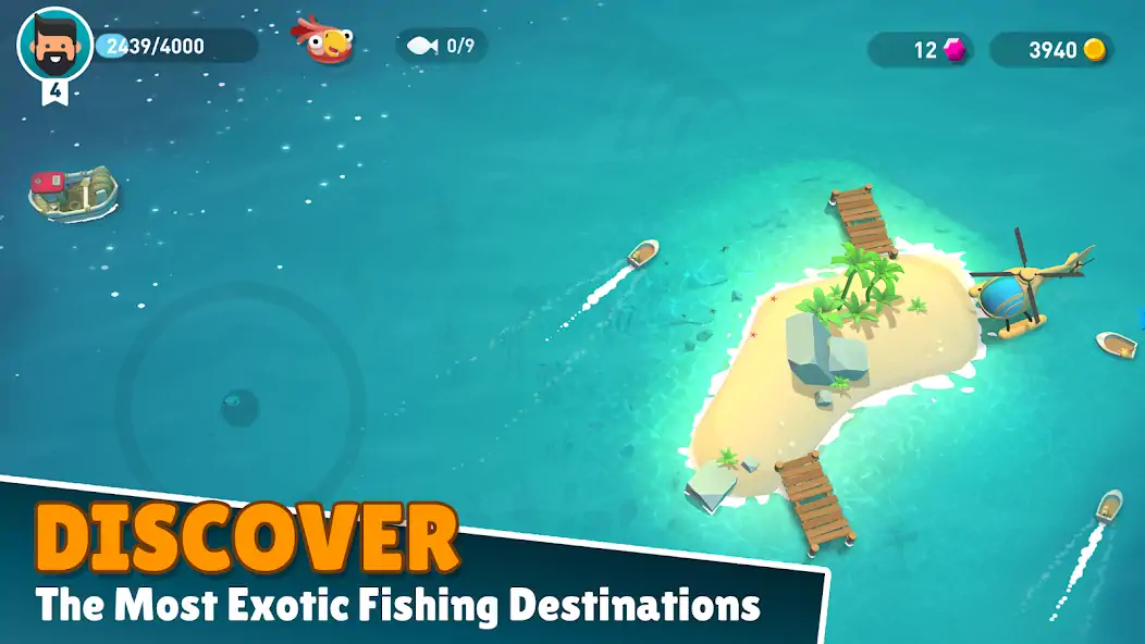 Скачать Creatures of the Deep: Fishing [Взлом Много денег] APK на Андроид