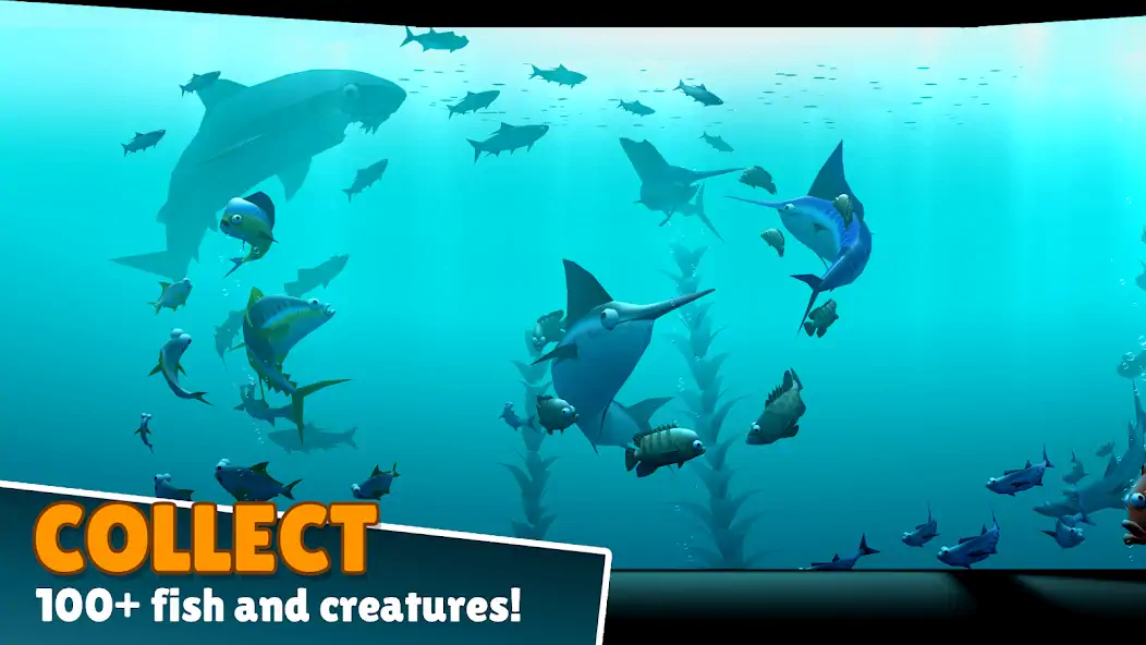 Скачать Creatures of the Deep: Fishing [Взлом Много денег] APK на Андроид