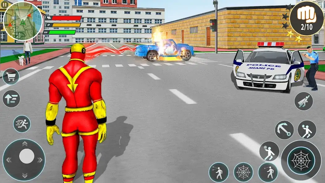 Скачать паук веревочный герой 3d [Взлом Бесконечные монеты] APK на Андроид