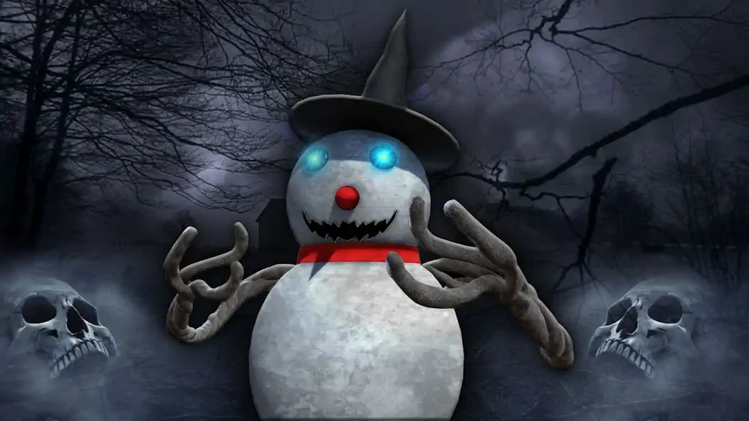 Скачать Evil Scary Snowman Games 3d [Взлом Много денег] APK на Андроид