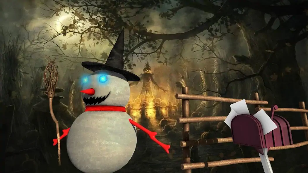 Скачать Evil Scary Snowman Games 3d [Взлом Много денег] APK на Андроид