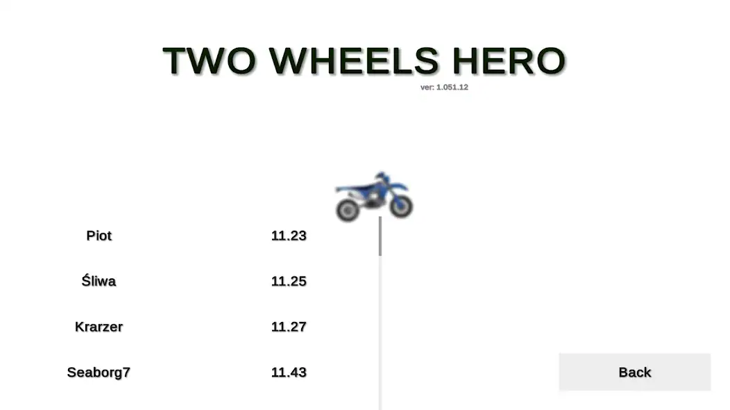 Скачать Two Wheels Hero [Взлом Много денег] APK на Андроид