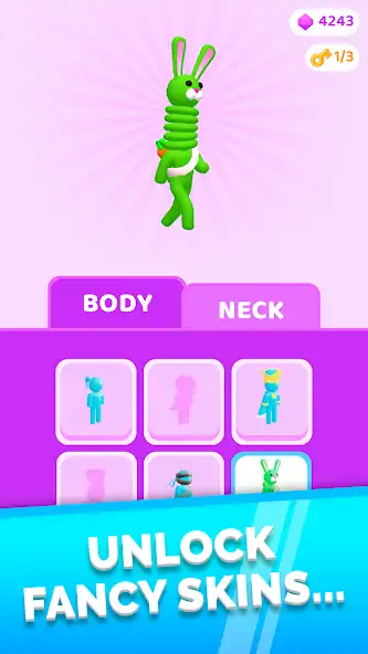 Скачать Long Neck Run [Взлом Бесконечные монеты] APK на Андроид