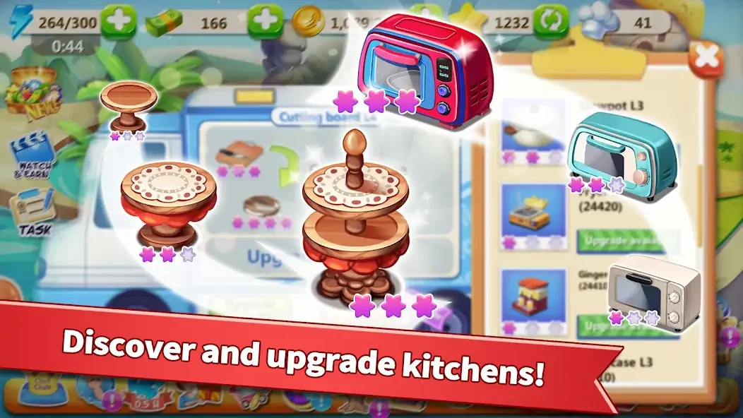 Скачать Rising Super Chef - Cook Fast [Взлом Много денег] APK на Андроид