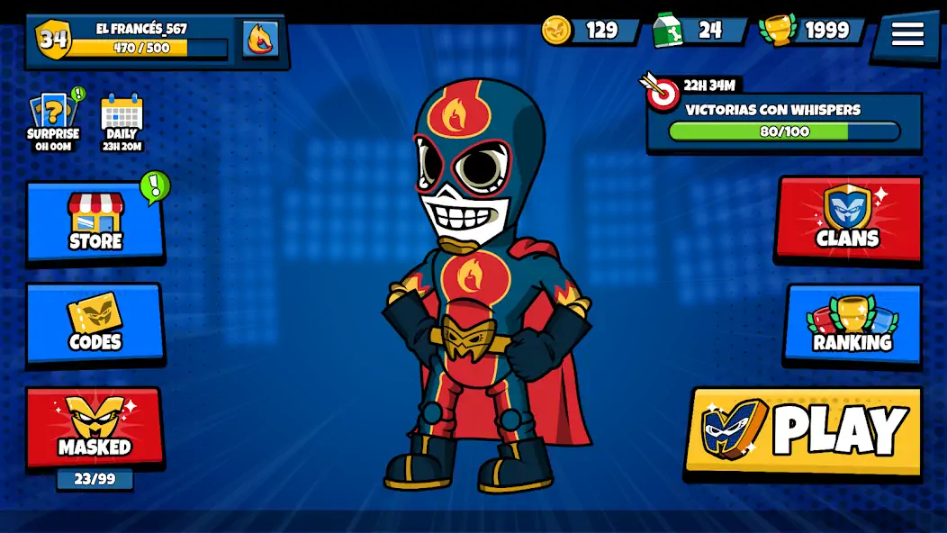 Скачать Supermasked [Взлом Бесконечные деньги] APK на Андроид