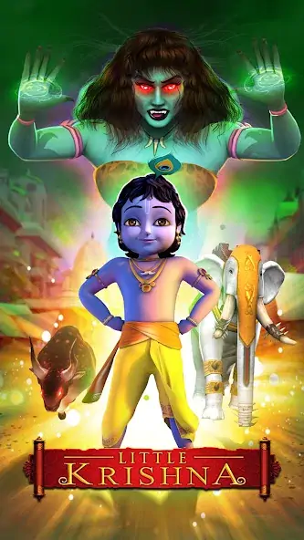 Скачать Little Krishna [Взлом Много монет] APK на Андроид