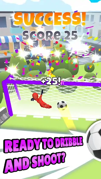 Скачать Crazy Kick! Fun Football game [Взлом Бесконечные монеты] APK на Андроид