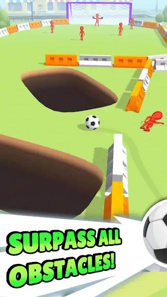 Скачать Crazy Kick! Fun Football game [Взлом Бесконечные монеты] APK на Андроид