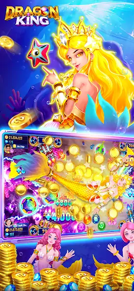 Скачать Dragon King:fish table games [Взлом Бесконечные деньги] APK на Андроид