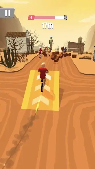 Скачать Bike Rush [Взлом Бесконечные деньги] APK на Андроид