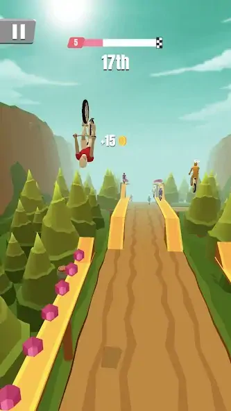 Скачать Bike Rush [Взлом Бесконечные деньги] APK на Андроид