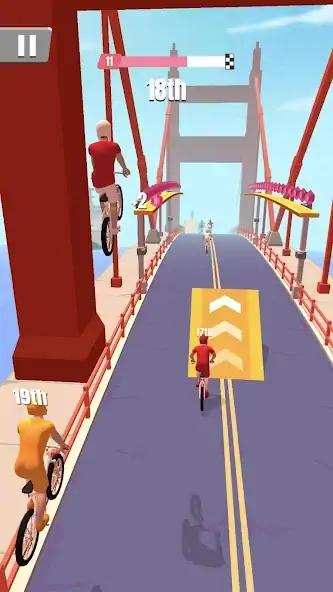 Скачать Bike Rush [Взлом Бесконечные деньги] APK на Андроид