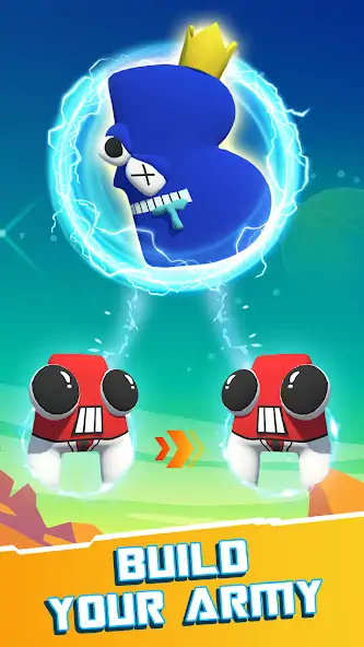 Скачать Merge Alpha: Letter Run [Взлом Много монет] APK на Андроид