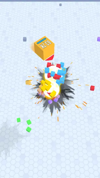 Скачать CubeZone.io [Взлом Много монет] APK на Андроид