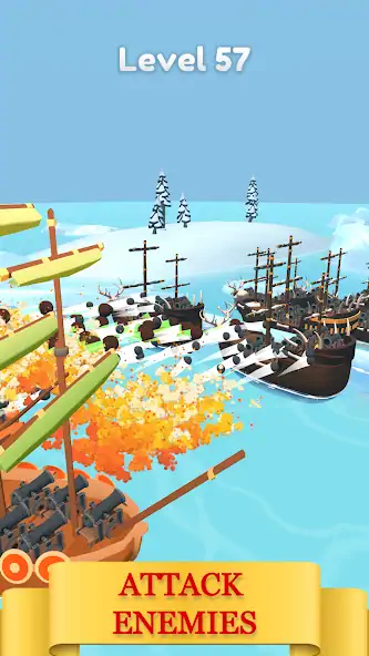 Скачать Merge Pirates [Взлом Бесконечные деньги] APK на Андроид