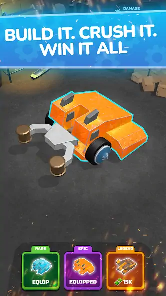 Скачать Scrap Robot Fighting [Взлом Бесконечные монеты] APK на Андроид