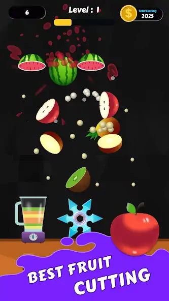 Скачать Fruit Cut Master - Crazy Slash [Взлом Бесконечные монеты] APK на Андроид