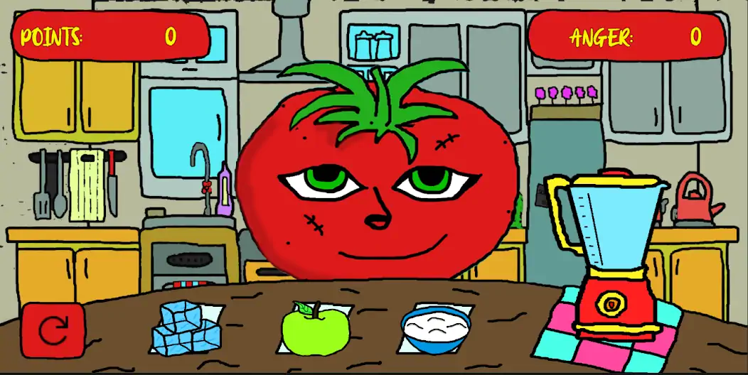 Скачать Mr Hungry Tomato [Взлом Много монет] APK на Андроид