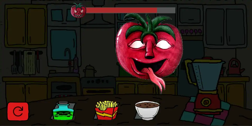 Скачать Mr Hungry Tomato [Взлом Много монет] APK на Андроид