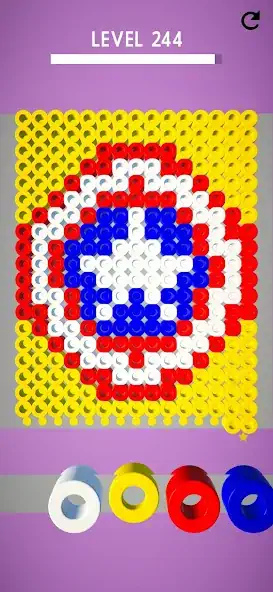 Скачать Hama Beads: Colorful Puzzles [Взлом Много монет] APK на Андроид