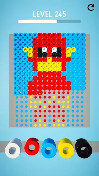 Скачать Hama Beads: Colorful Puzzles [Взлом Много монет] APK на Андроид