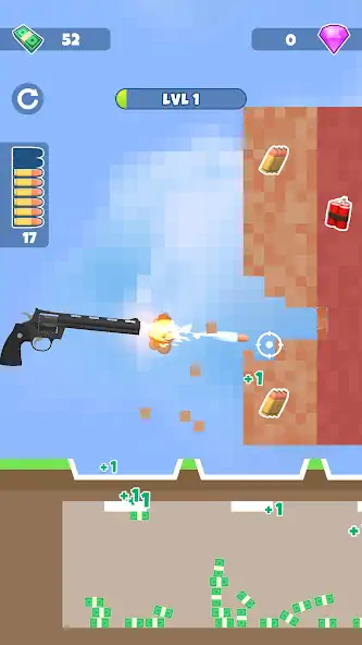 Скачать Gun Crusher: Aнти стресс игра [Взлом Бесконечные монеты] APK на Андроид