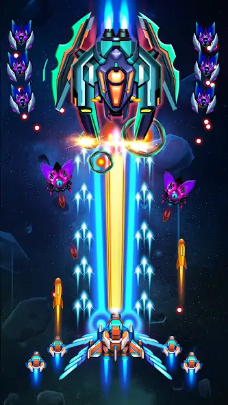 Скачать Space Force: UFO Hunter [Взлом Бесконечные монеты] APK на Андроид