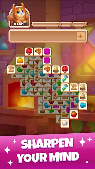 Скачать Tile Yard: Matching Game [Взлом Бесконечные монеты] APK на Андроид