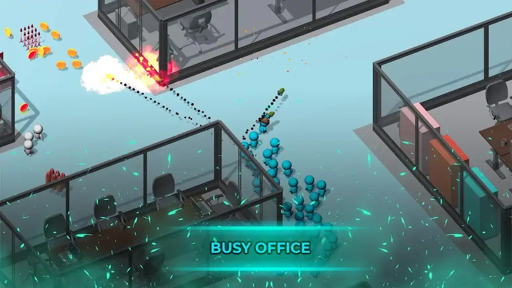 Скачать Crowd War - Action Game [Взлом Бесконечные деньги] APK на Андроид