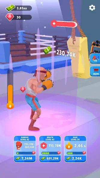 Скачать Tap Punch - 3D Boxing [Взлом Много монет] APK на Андроид