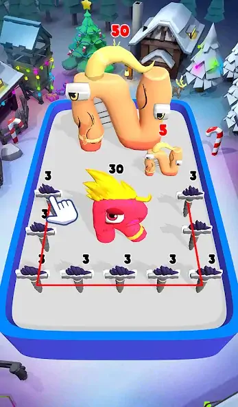 Скачать Alphabet Fusion: Merge Master [Взлом Много монет] APK на Андроид