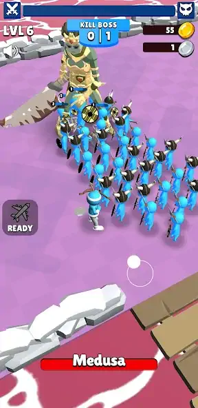 Скачать Stickman Army: Clash [Взлом Бесконечные деньги] APK на Андроид