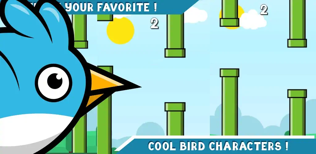 Скачать Flippy Bird - Flying bird [Взлом Много денег] APK на Андроид