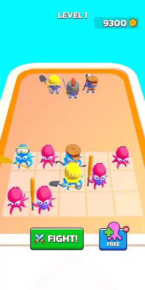 Скачать Octopus vs Sharks [Взлом Бесконечные монеты] APK на Андроид