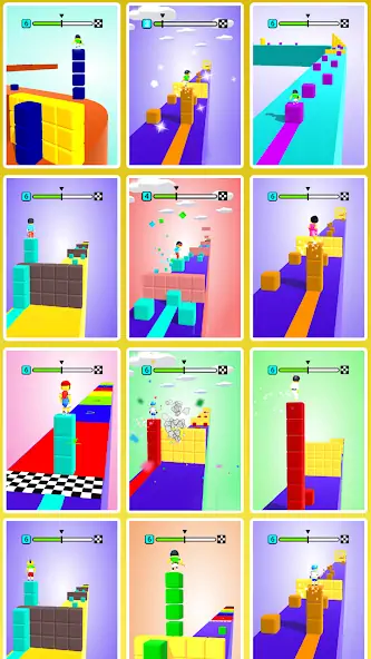 Скачать Block Surfer [Взлом Бесконечные деньги] APK на Андроид