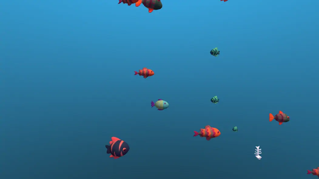 Скачать Поедание Рыбы 3D [Взлом Бесконечные монеты] APK на Андроид