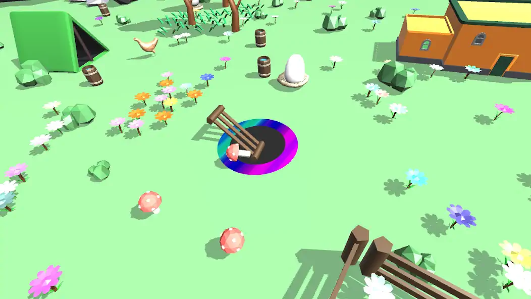 Скачать Hole Vacuum 3D [Взлом Бесконечные монеты] APK на Андроид