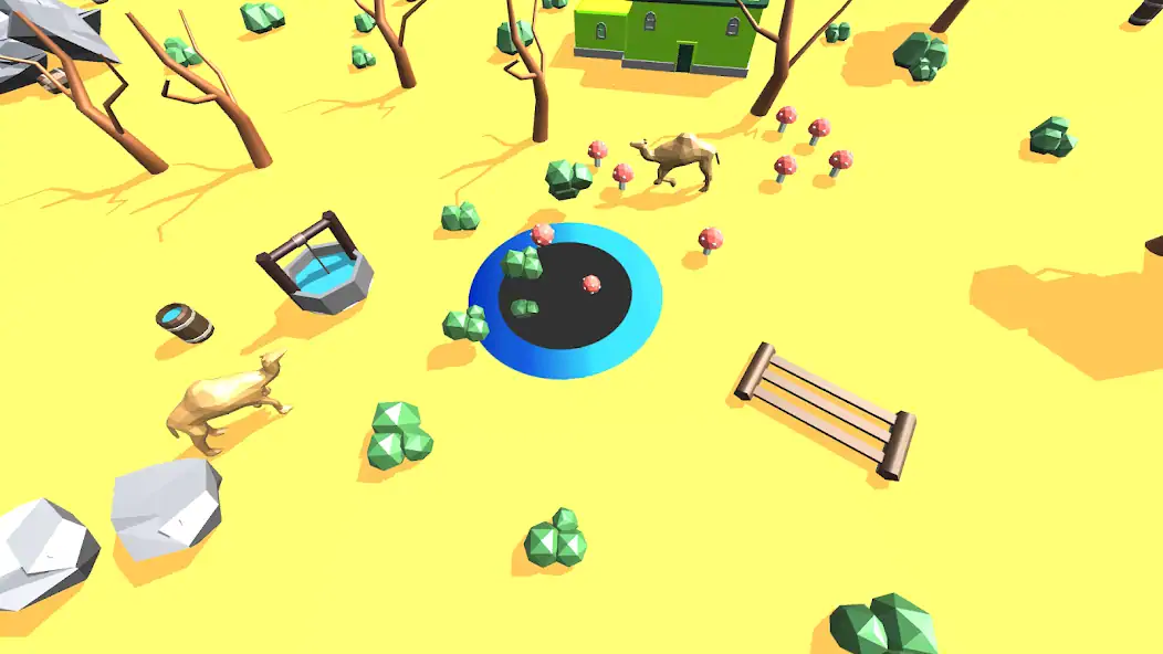 Скачать Hole Vacuum 3D [Взлом Бесконечные монеты] APK на Андроид