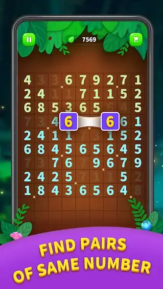 Скачать Number Match - Ten Pair Puzzle [Взлом Бесконечные монеты] APK на Андроид