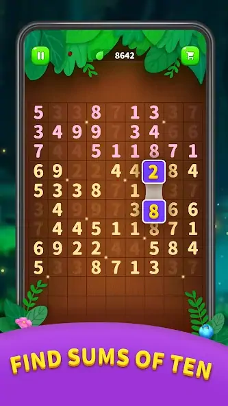 Скачать Number Match - Ten Pair Puzzle [Взлом Бесконечные монеты] APK на Андроид