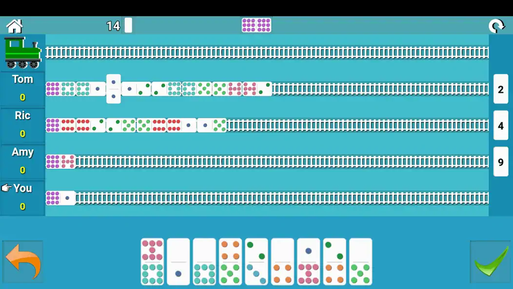 Скачать Train Dominoes [Взлом Бесконечные деньги] APK на Андроид