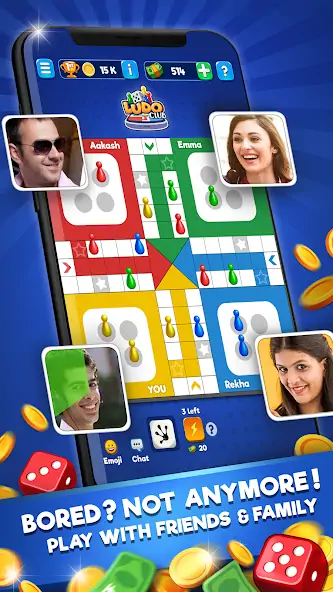 Скачать Ludo Club - Fun Dice Game [Взлом Бесконечные монеты] APK на Андроид